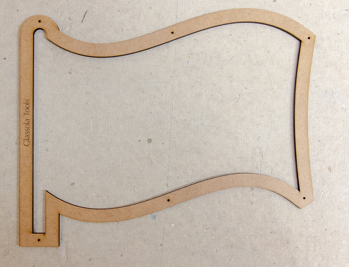Glassola Tools Wavy Flag Layout Frame