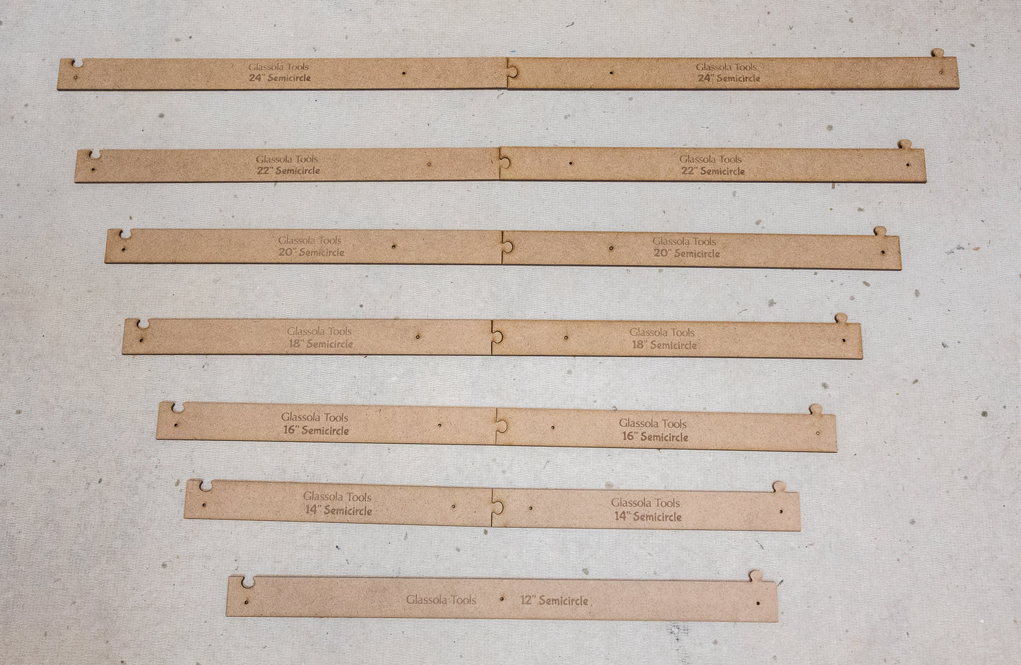 Glassola Tools Large Semicircle Layout Frame Set