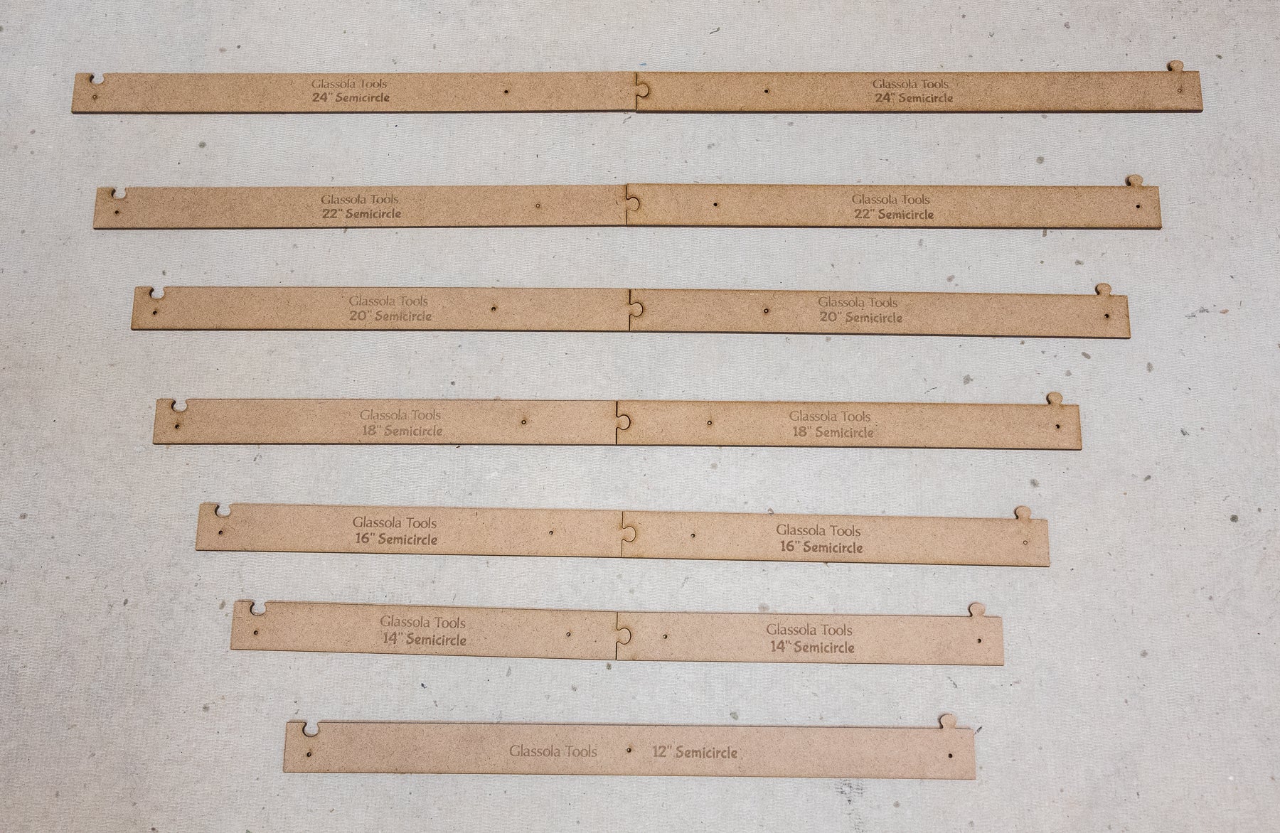 Glassola Tools Large Semicircle Layout Frame Set