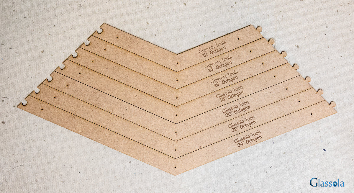 Glassola Tools Large Octagon Layout Frame Set