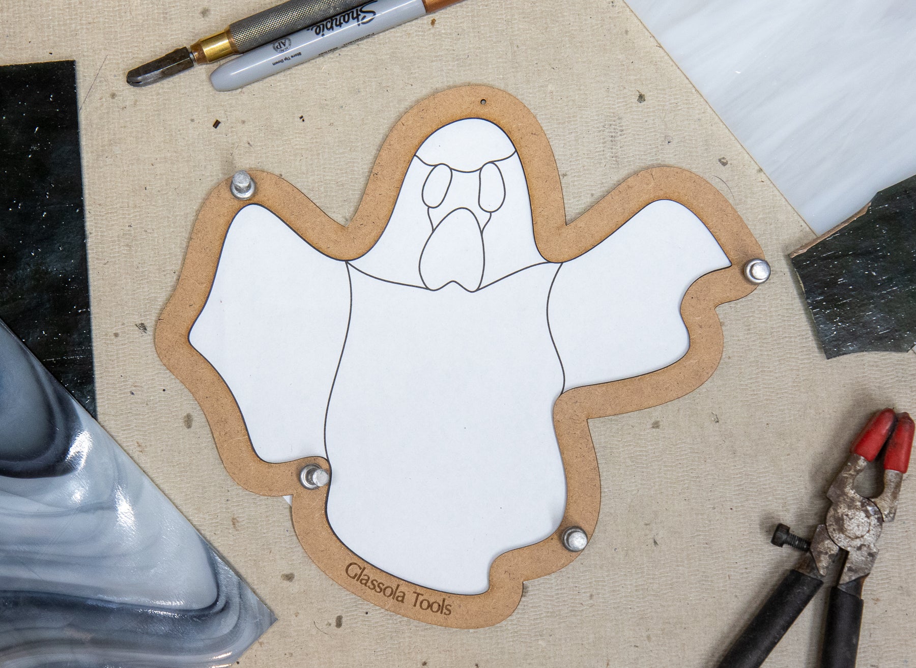 Glassola Tools Halloween Ghost Layout Frame