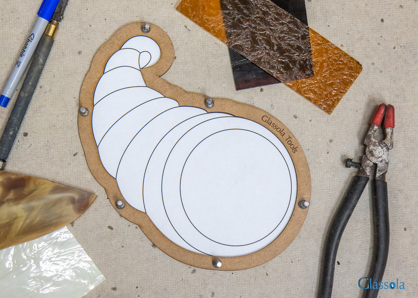 Glassola Tools Cornucopia Layout Frame