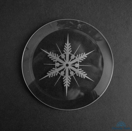 Engraved Bevel - Christmas Star