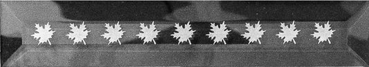 Engraved Bevel - Maple Leaves