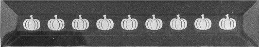 Engraved Bevel - Pumpkin Border