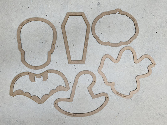 Glassola Tools Halloween Layout Frame Complete Set