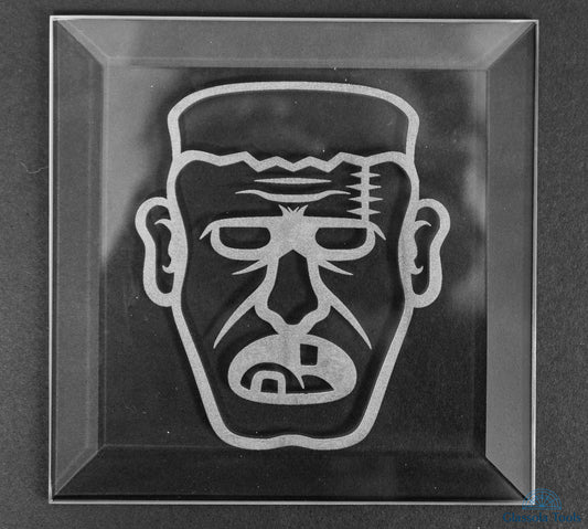 Engraved Bevel - Halloween Frankenstein