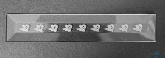 Engraved Bevel - Halloween Ghost Border Bevels