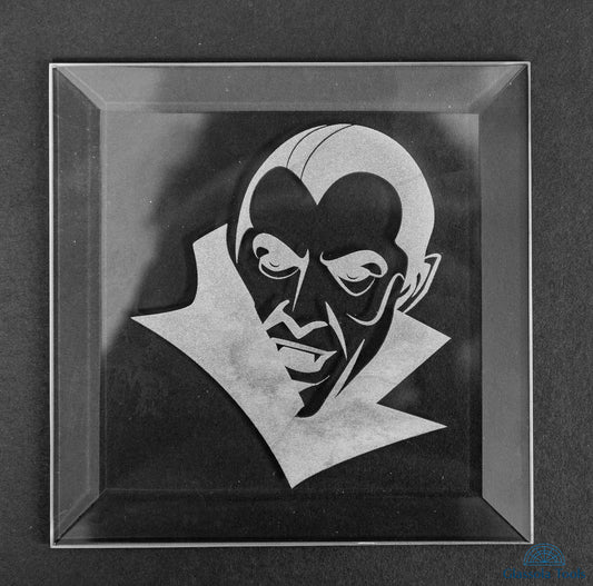 Engraved Bevel - Halloween Vampire