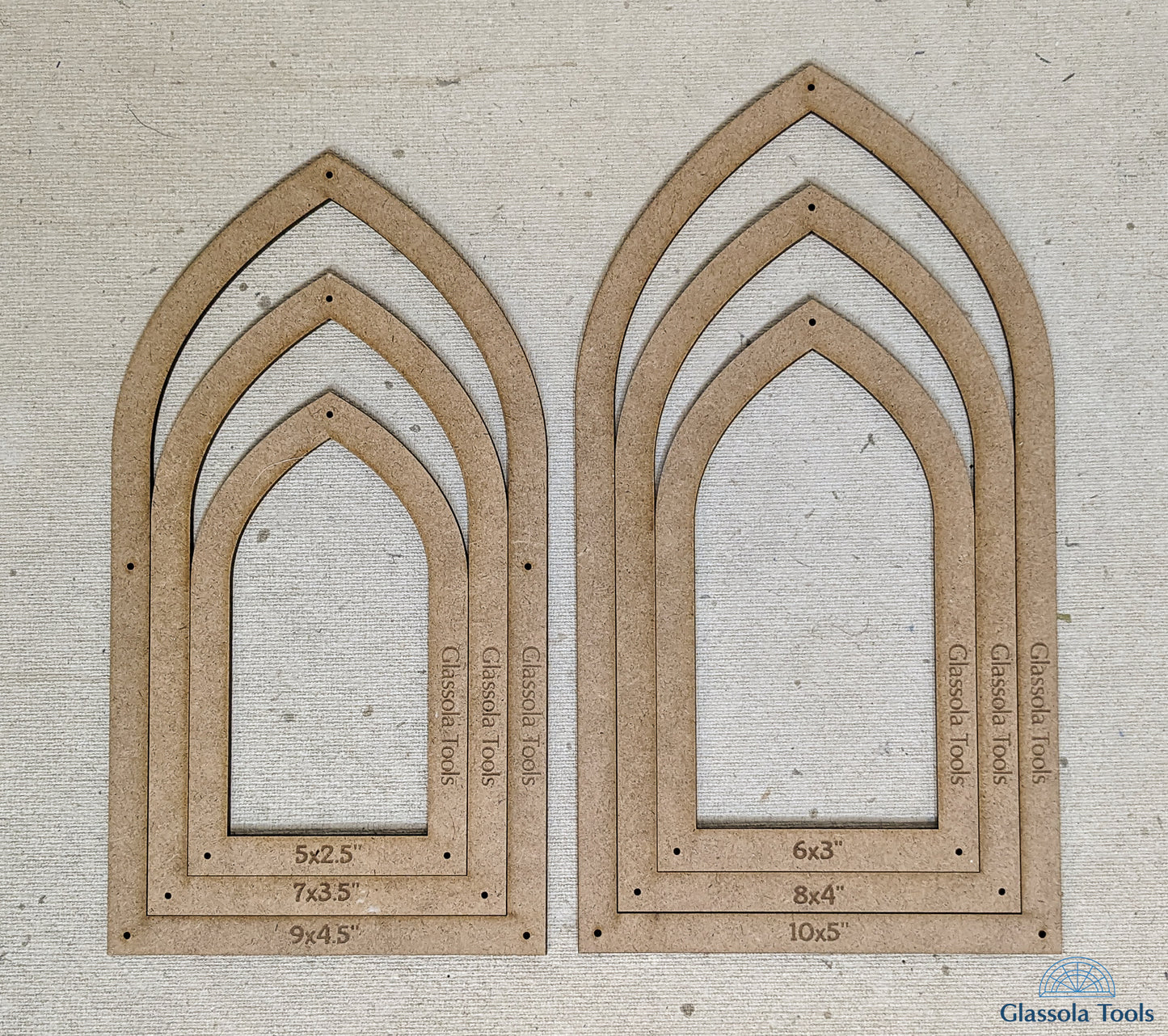 Pointed Arch Window Frames
