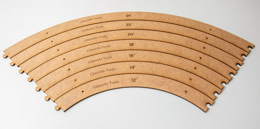 Glassola Tools Large Circle Layout Frame Set