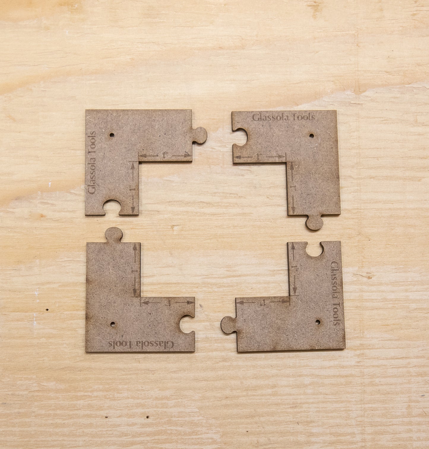 Glassola Tools Modular Rectangle Layout Frame Corners