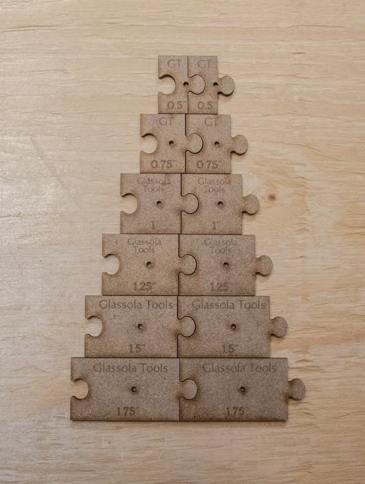 Glassola Tools Fractional Spacers Set