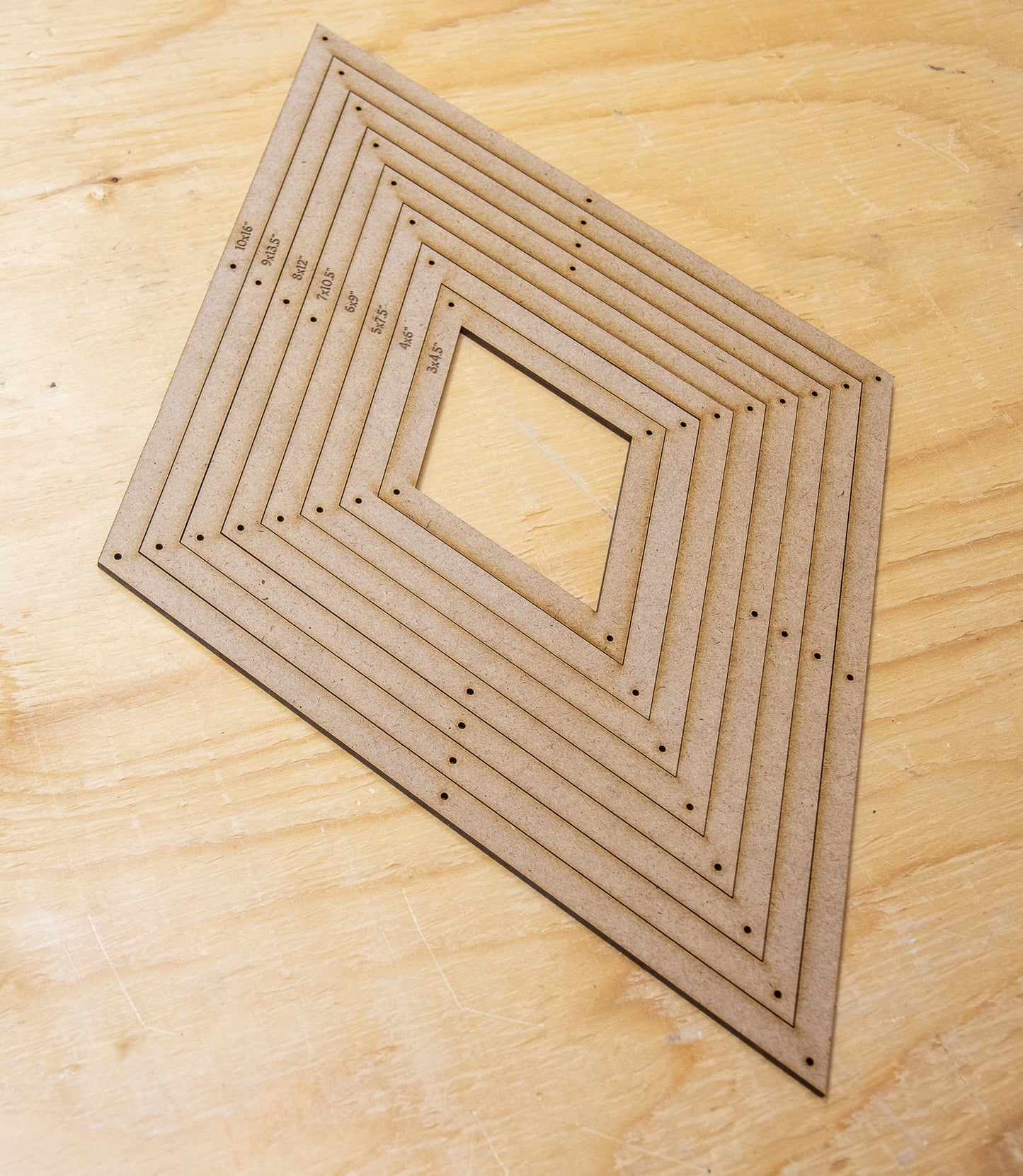 Glassola Tools Diamond Layout Frame Set
