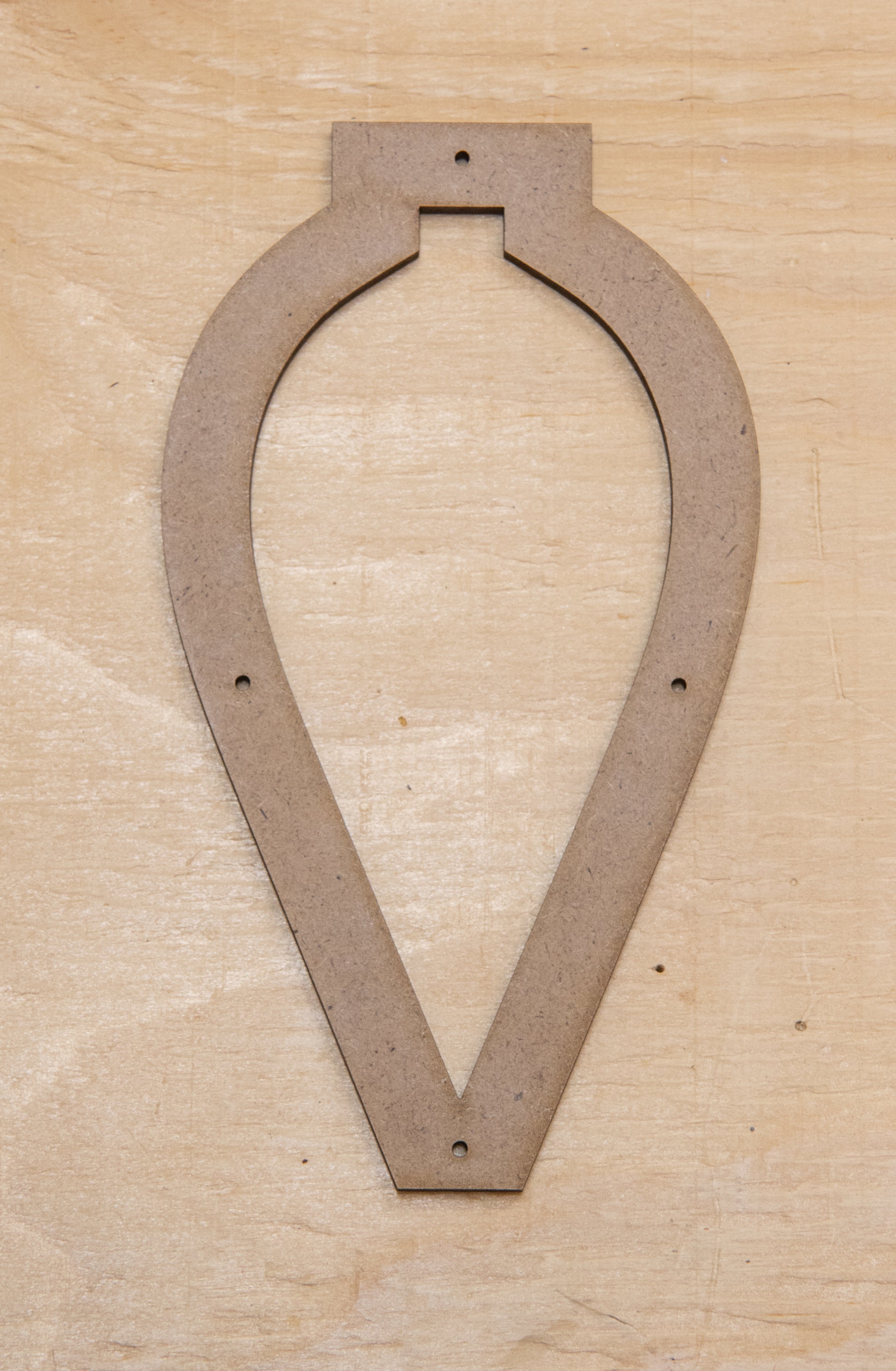 Glassola Tools Teardrop Ornament Layout Frame
