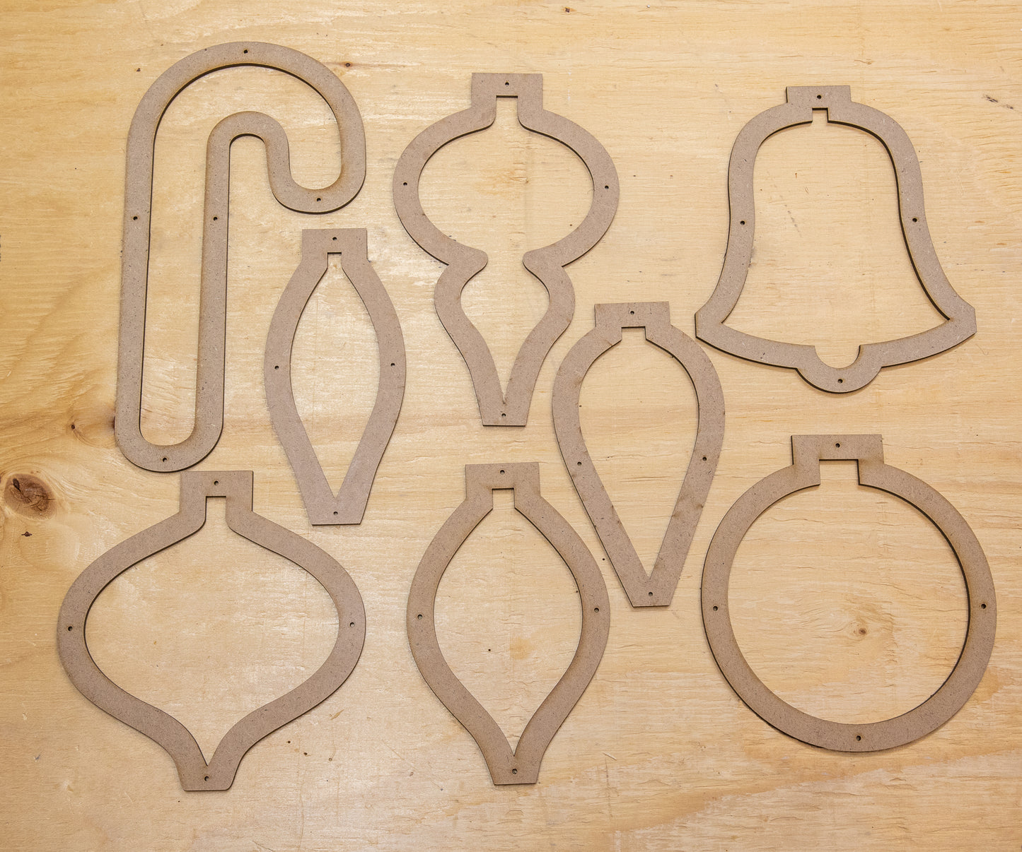 Glassola Tools Christmas Ornament Frame Set