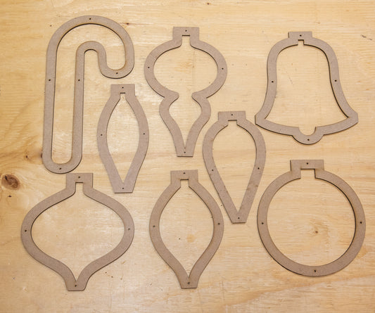 Glassola Tools Christmas Ornament Frame Set