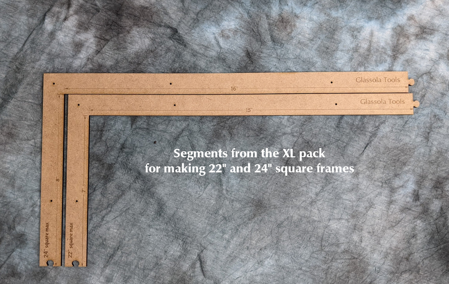 Glassola Tools Large Circle Layout Frame Set - Largest Segments