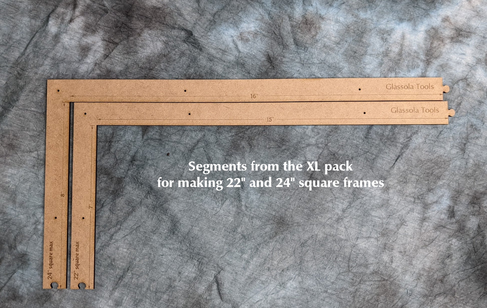 Glassola Tools Large Circle Layout Frame Set - Largest Segments