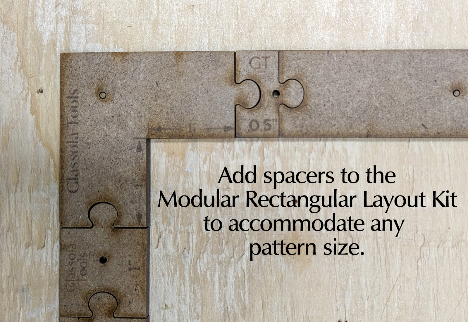 Glassola Tools Fractional Spacers Usage Example