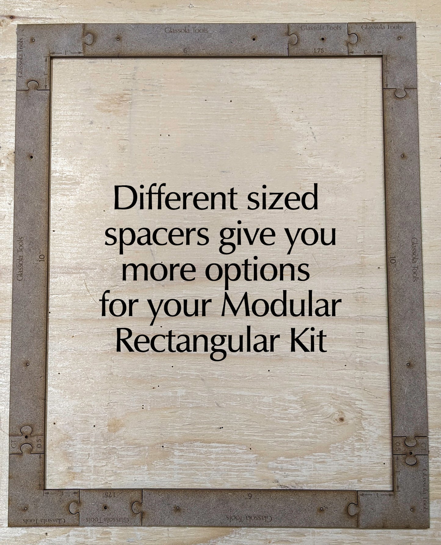 Glassola Tools Fractional Spacers Usage Example