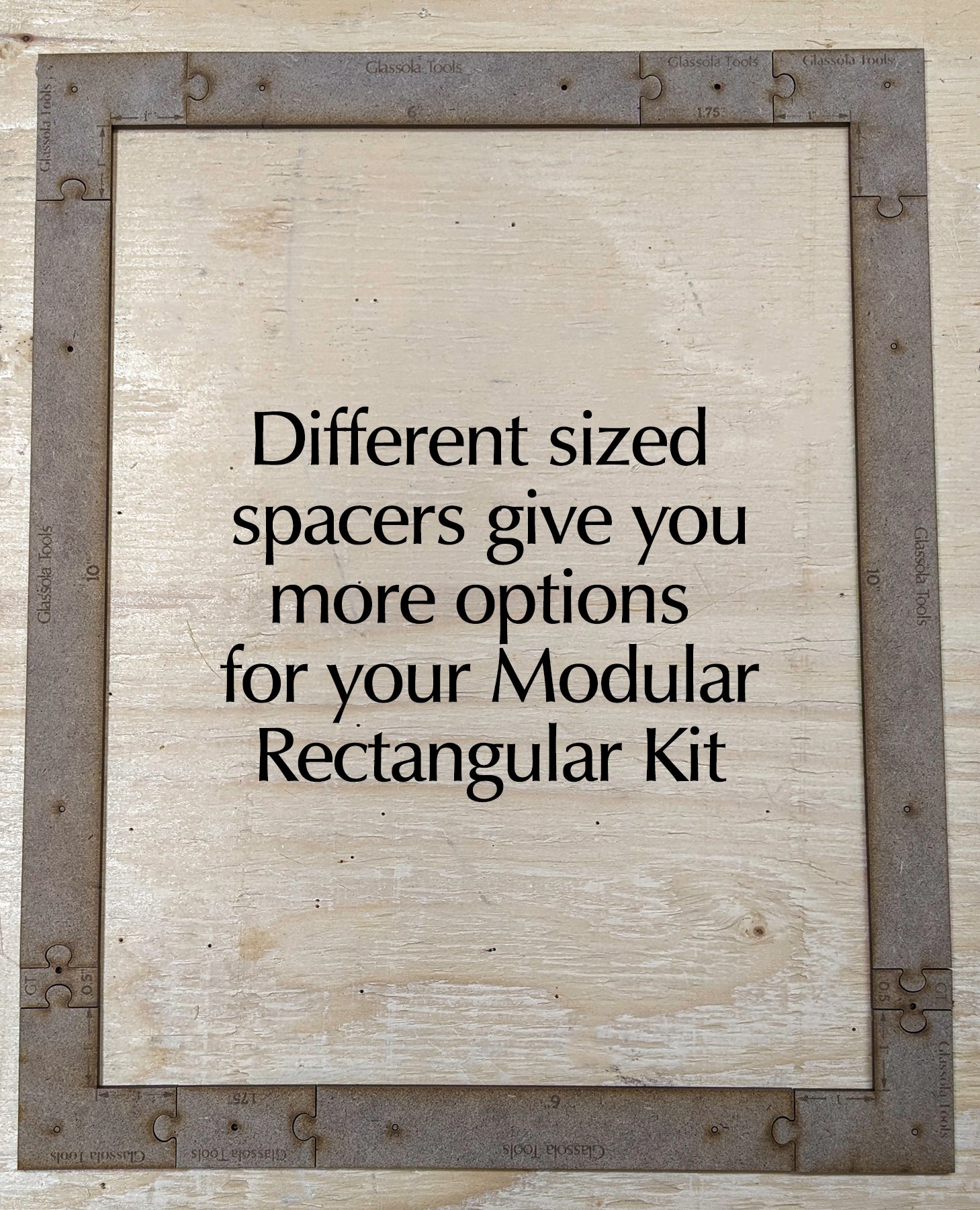 Glassola Tools Fractional Spacers Usage Example