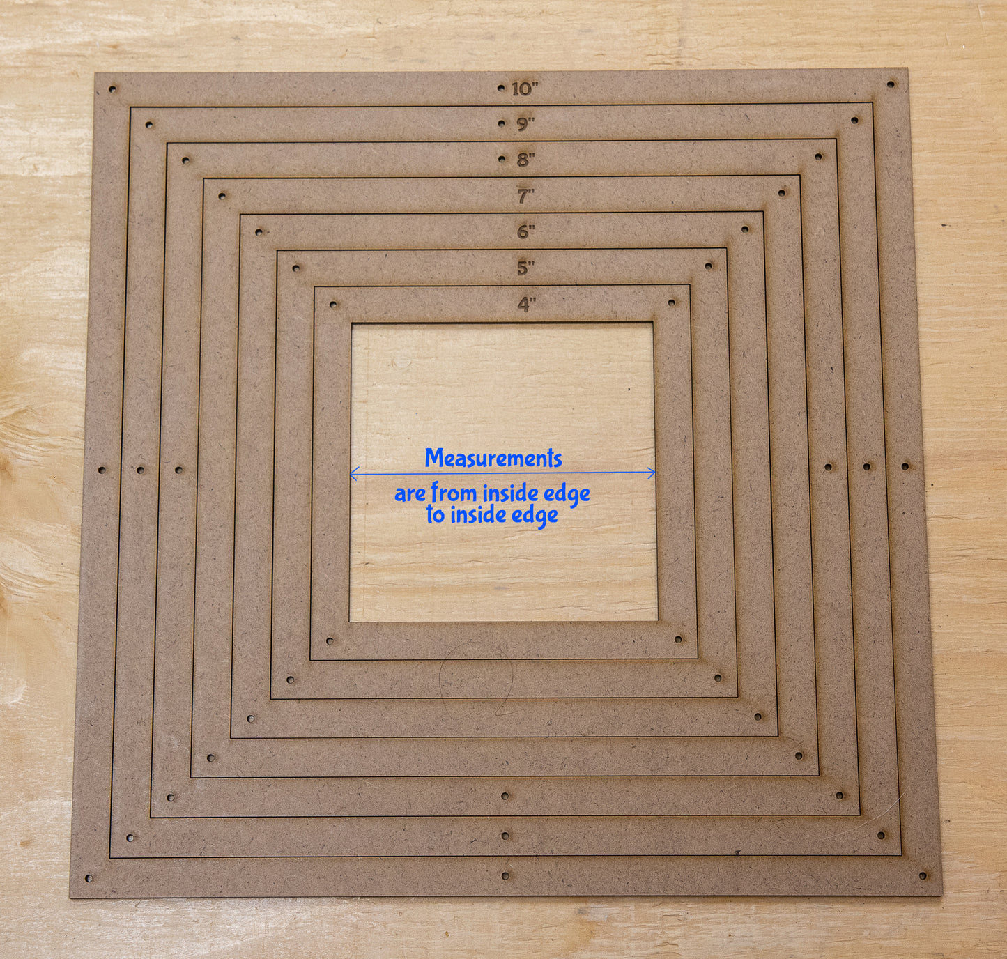 Square Layout Frames