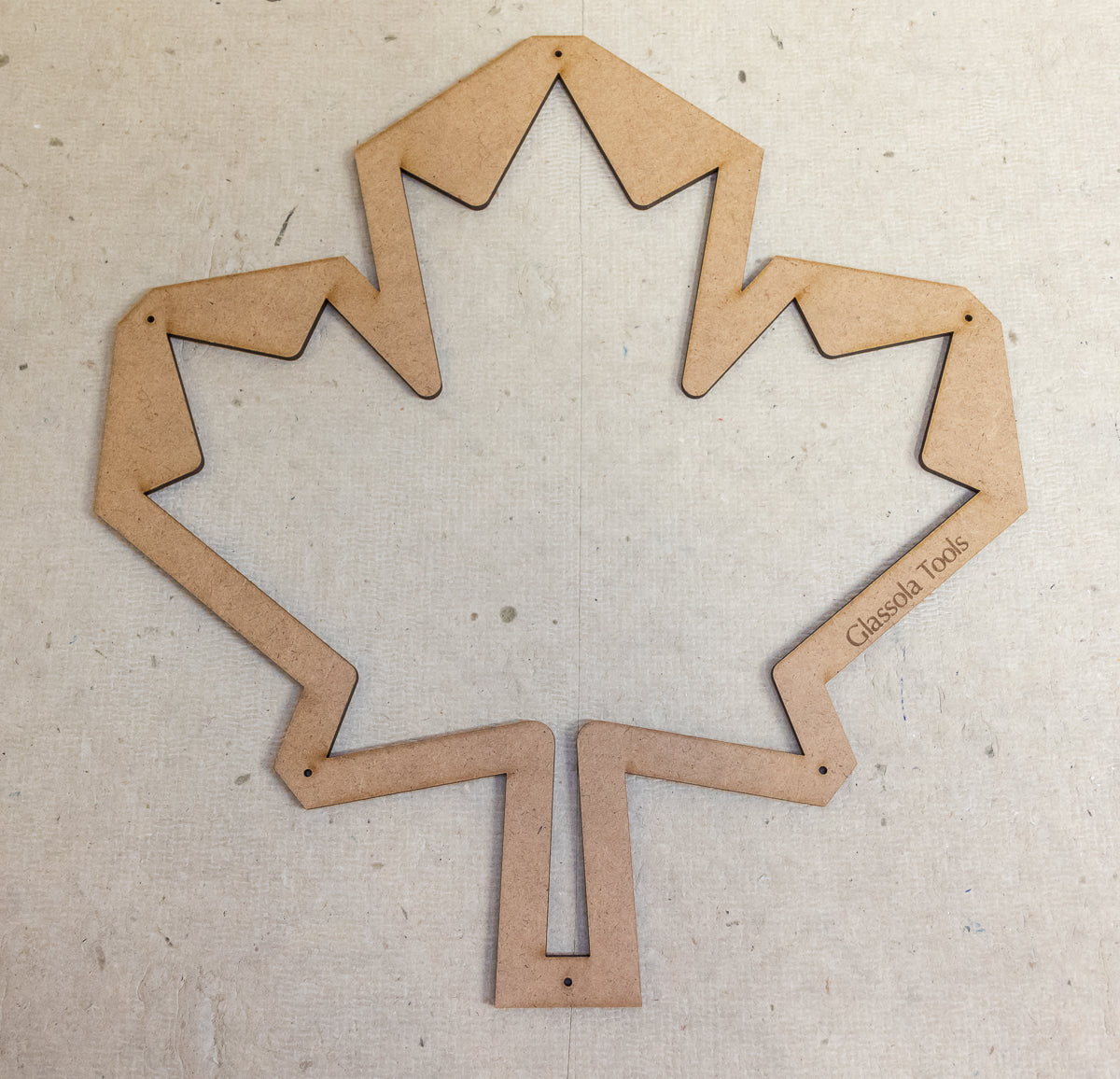 Glassola Tools Canadian Maple Leaf Layout Frame