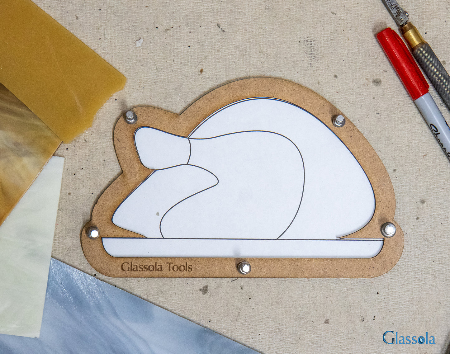 Glassola Tools Roasted Turkey Layout Frame