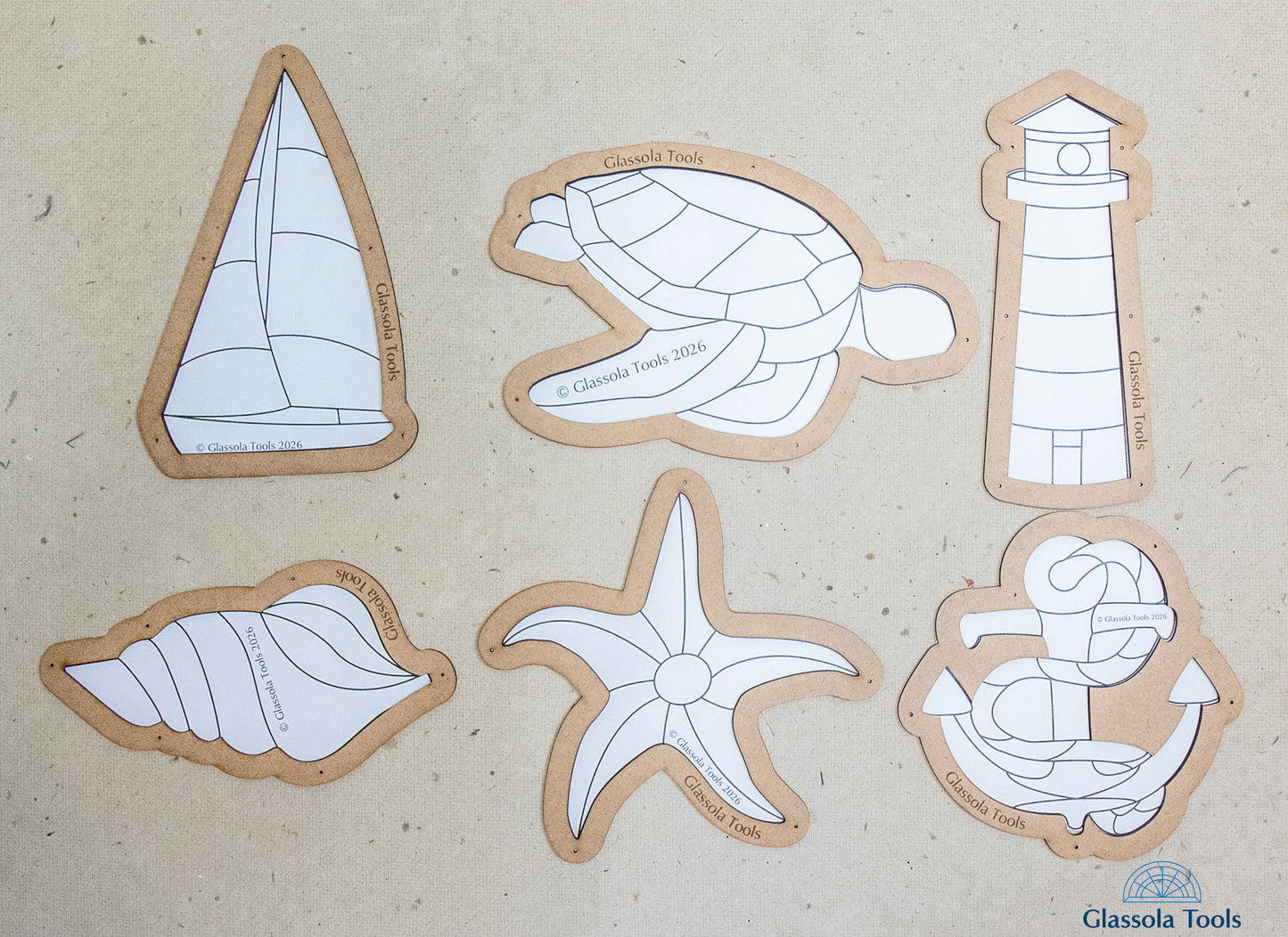 Nautical Layout Frames
