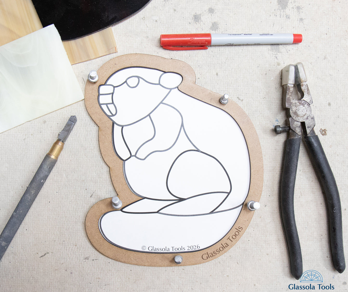 Forest Friends Layout Frames