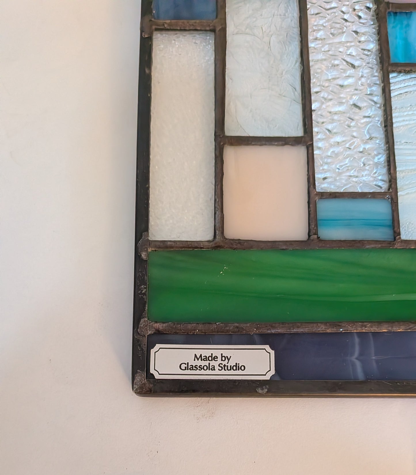 Glass Plaques - Your Studio Name (or other text)