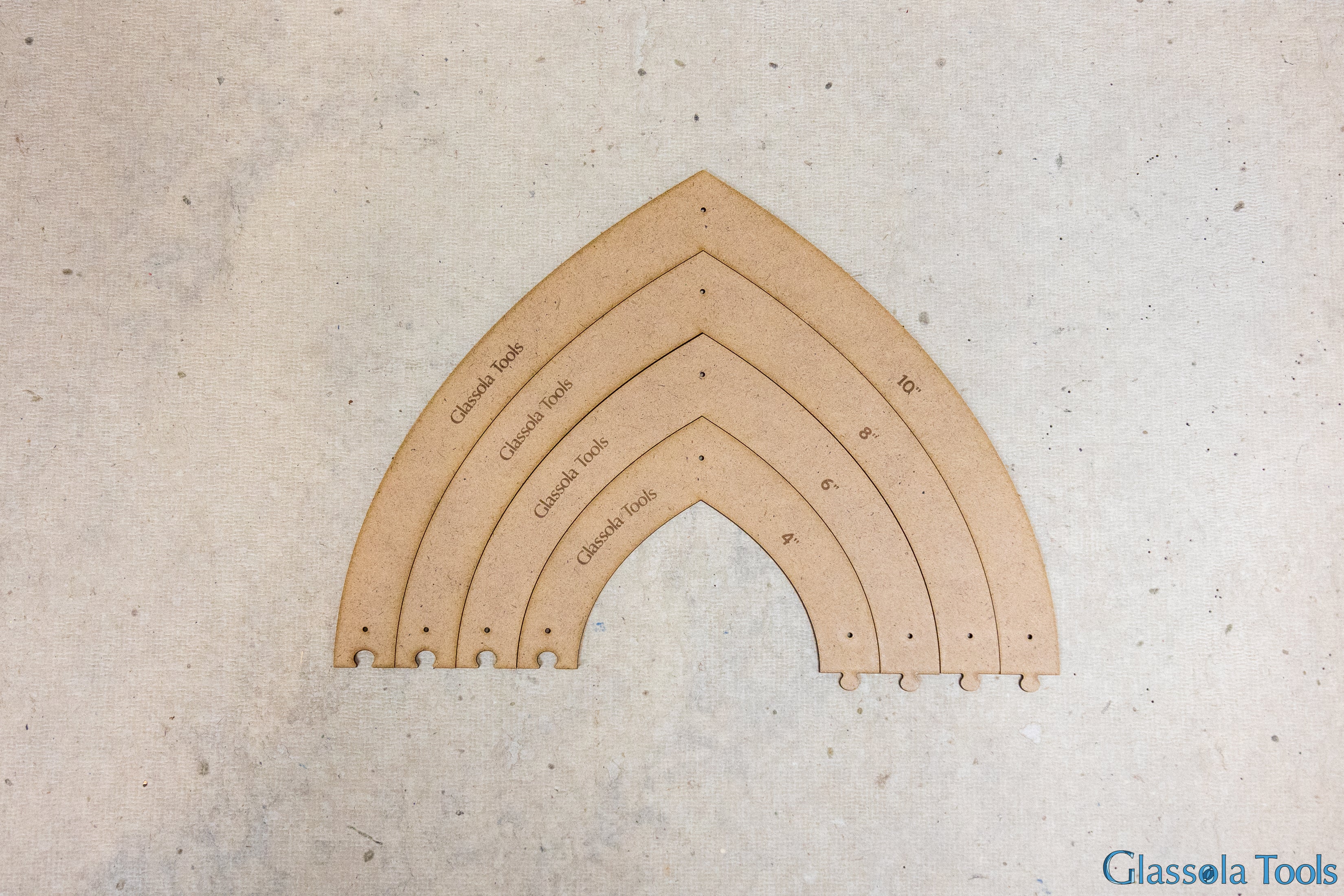 Modular Arched Window Tops – Glassola Tools