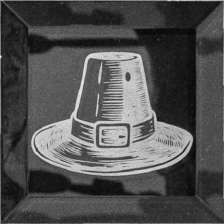 Pilgrim Hat Engraved Bevel