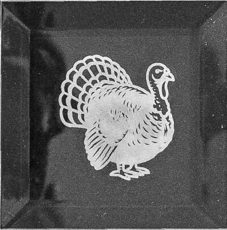 Turkey Engraved Bevel