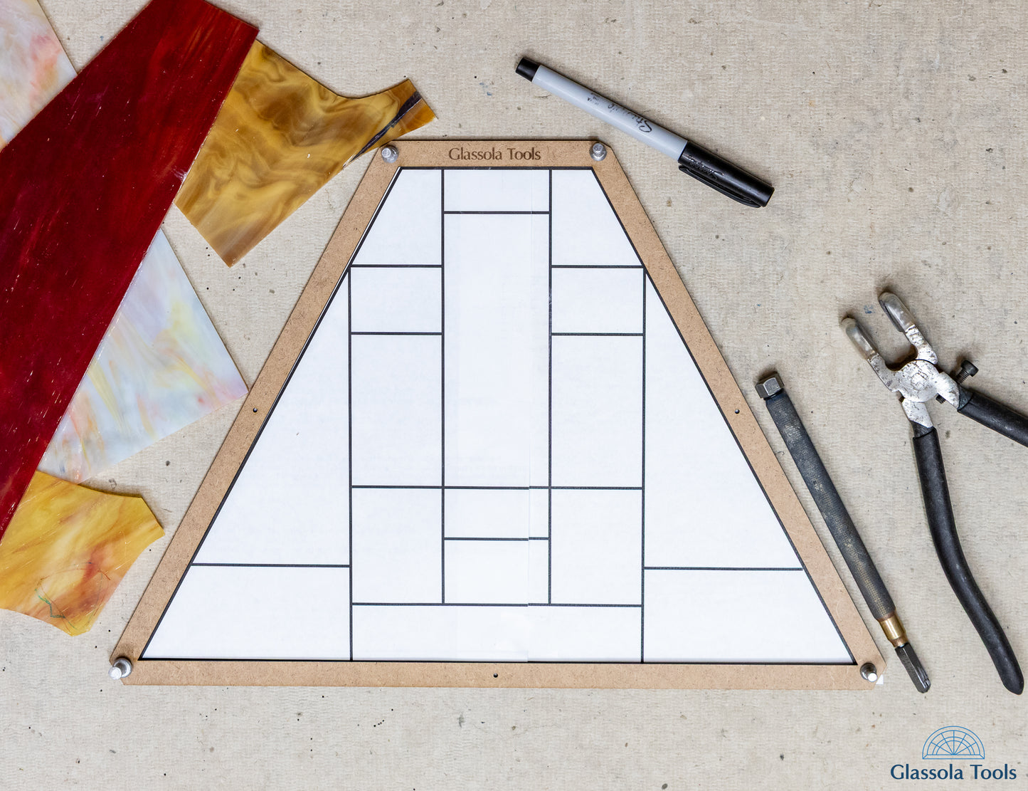 Studio Pro Lamp Kit Layout Frame