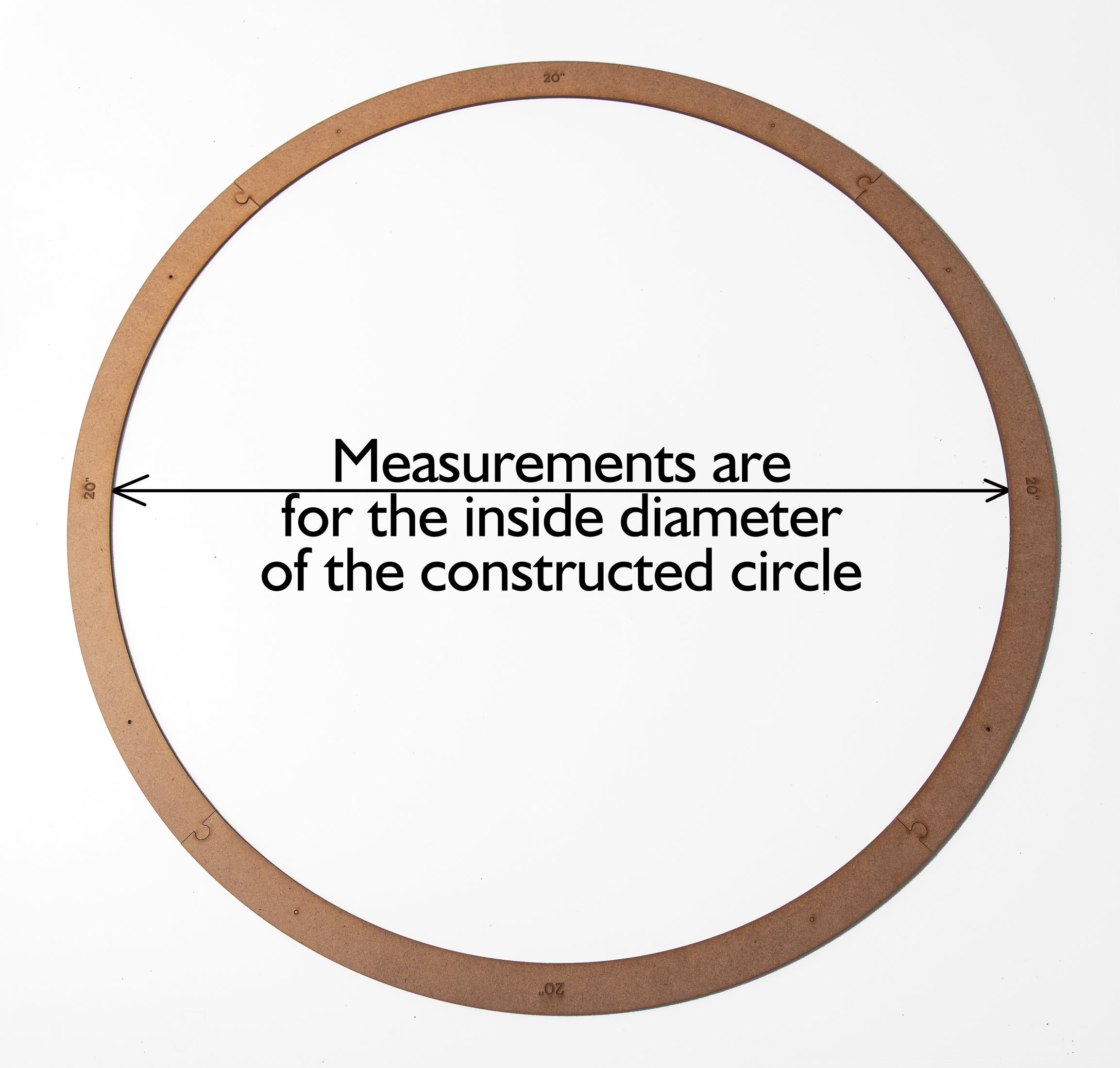 Glassola Tools Large Circle Stained Glass Layout Frames