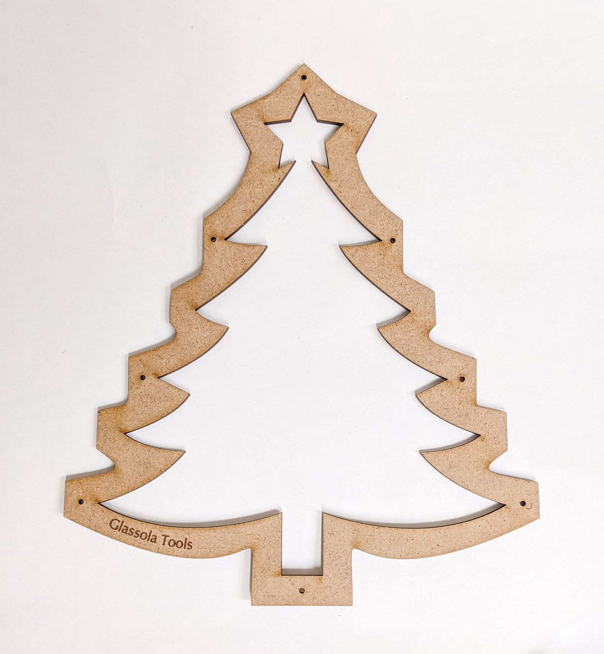 Glassola Tools Christmas Tree Ornament Layout Frame